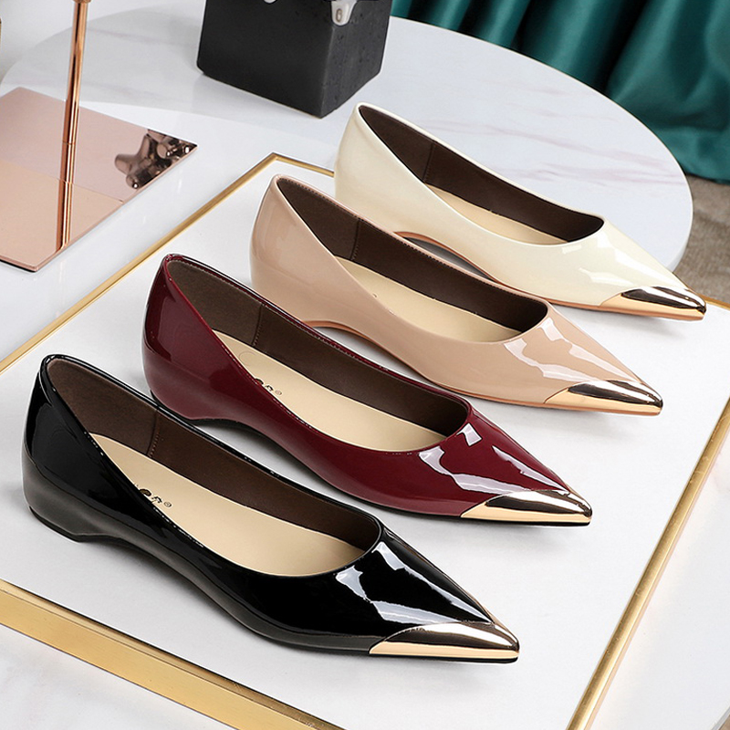 Men'S Shoes In Fashion - أحذية BIGTREE نسائية بكعب منخفض، أحذية