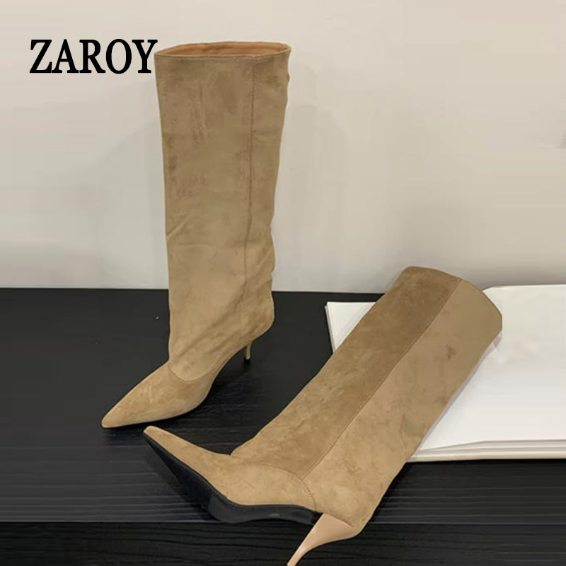 Winter Boot Insulated - أحذية نسائية طويلة حتى الركبة من