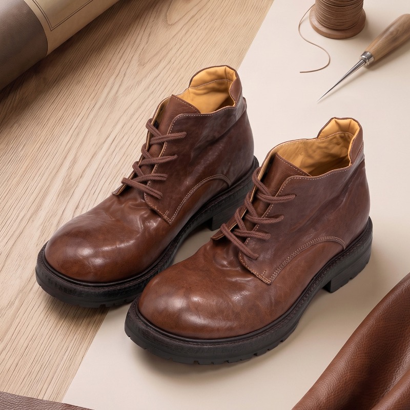 Men Shoes Oxford - أحذية رجالية فاخرة مصنوعة يدويًا من