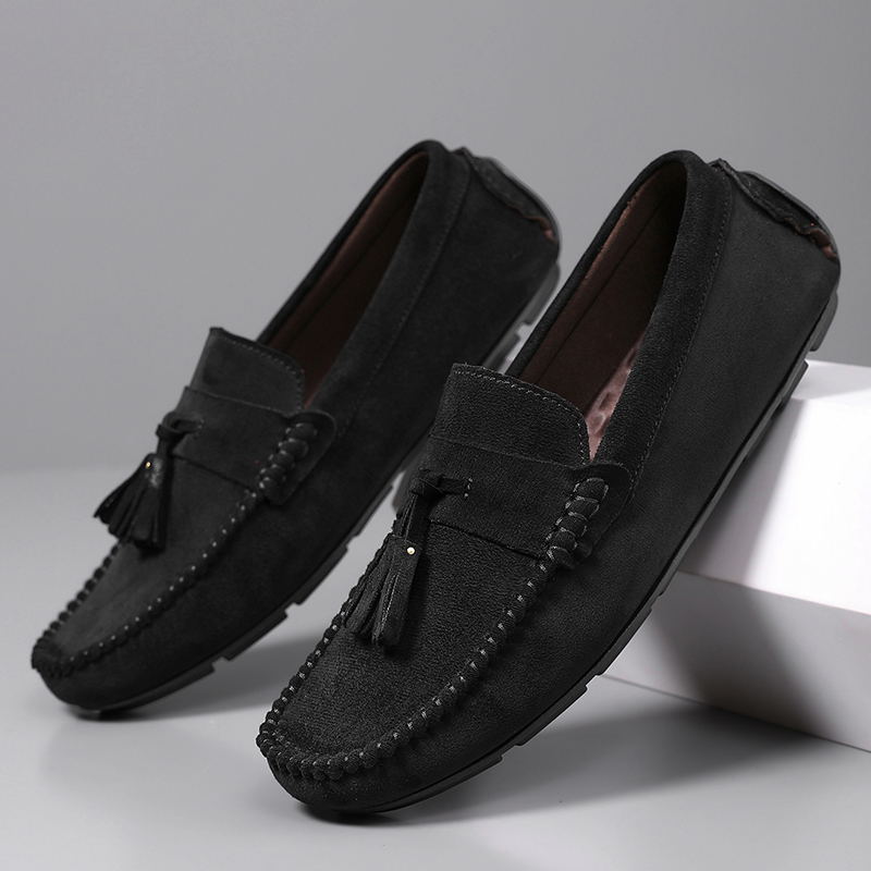 Men'S Shoes Hugo Boss - أحذية رجالية كلاسيكية مزودة بشراشيب، مريحة