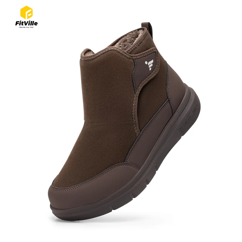 Winter Boot Insulated - أحذية شتوية للرجال مخصصة لمرضى السكري،