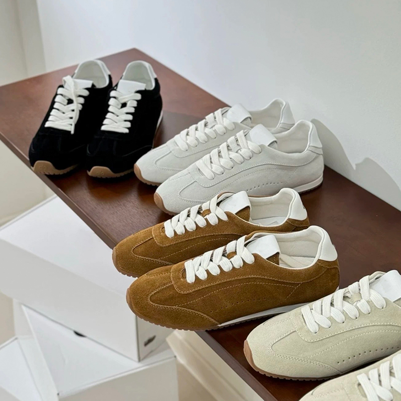 Men'S Shoes In Style - أحذية كاجوال نسائية للجنسين من الجلد