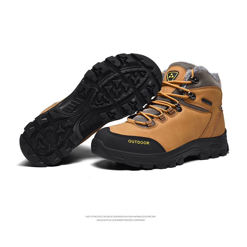 Winter Boot Insulated - أحذية الثلوج الرجالية معزولة بطانة من
