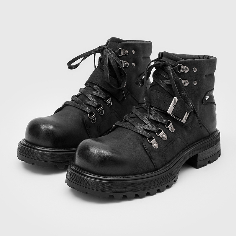 Men Shoes Type - العلامة التجارية الرجال الأحذية الجلدية دراجة