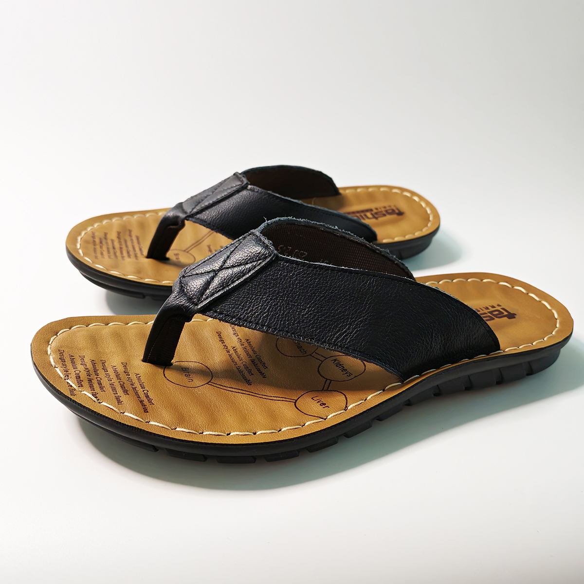 Men Shoes Type - أحذية صيفية للرجال شباشب من الجلد
