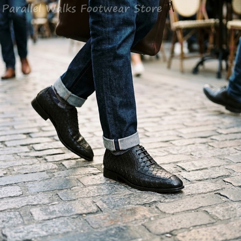 Men Shoes Oxford - أحذية أكسفورد رجالية رسمية من سارتورال،