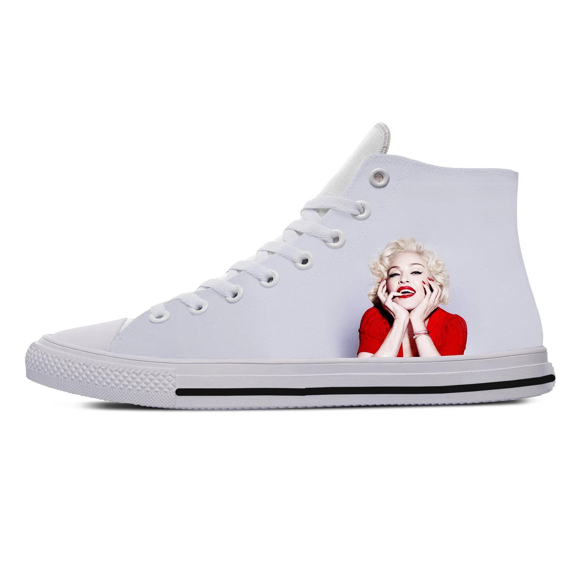 Canvas Sneaker High - أحذية مادونا الكلاسيكية العصرية للصيف الحار،