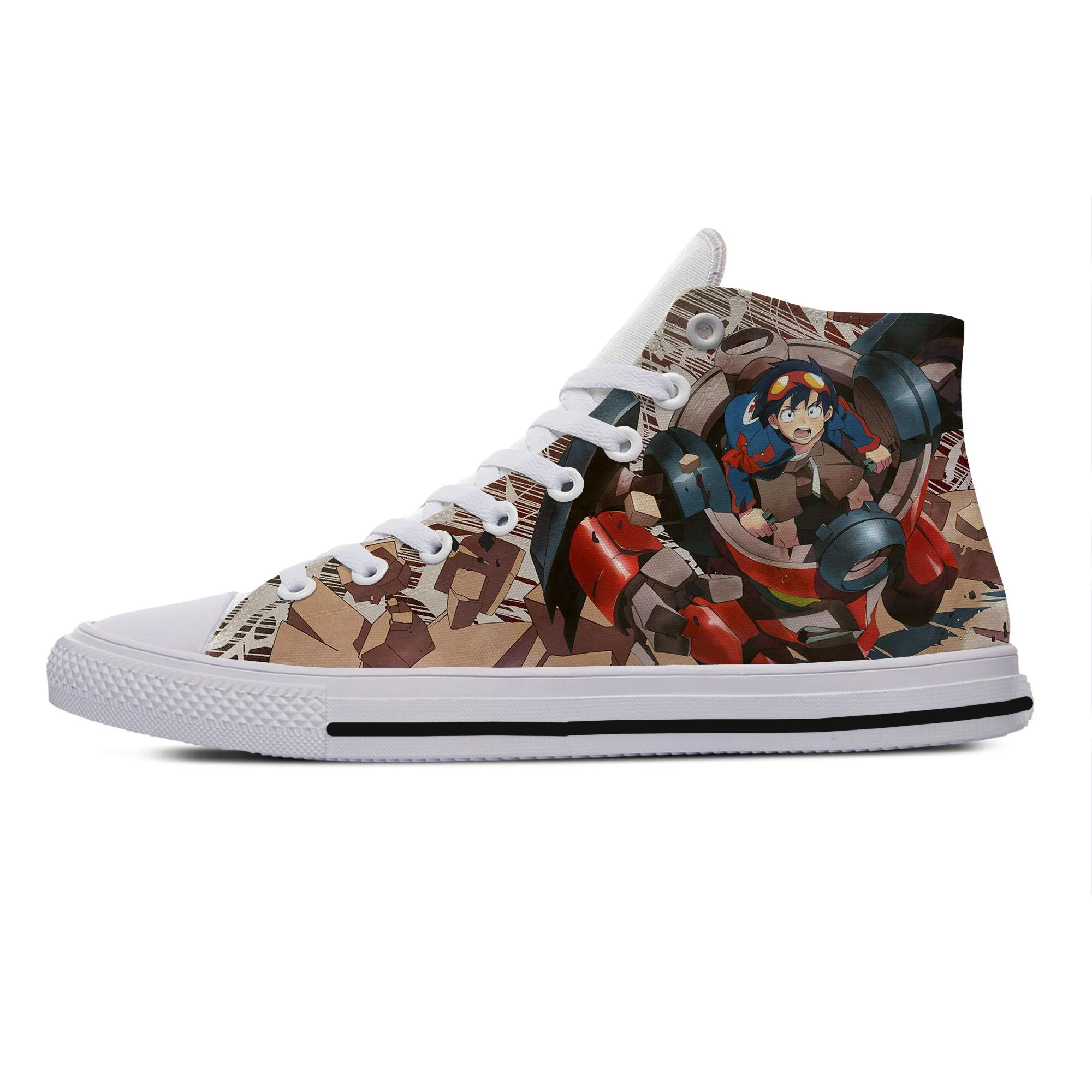 حار كول موضة مضحك الكرتون أحذي - مراجعة Canvas Sneaker High وسعره