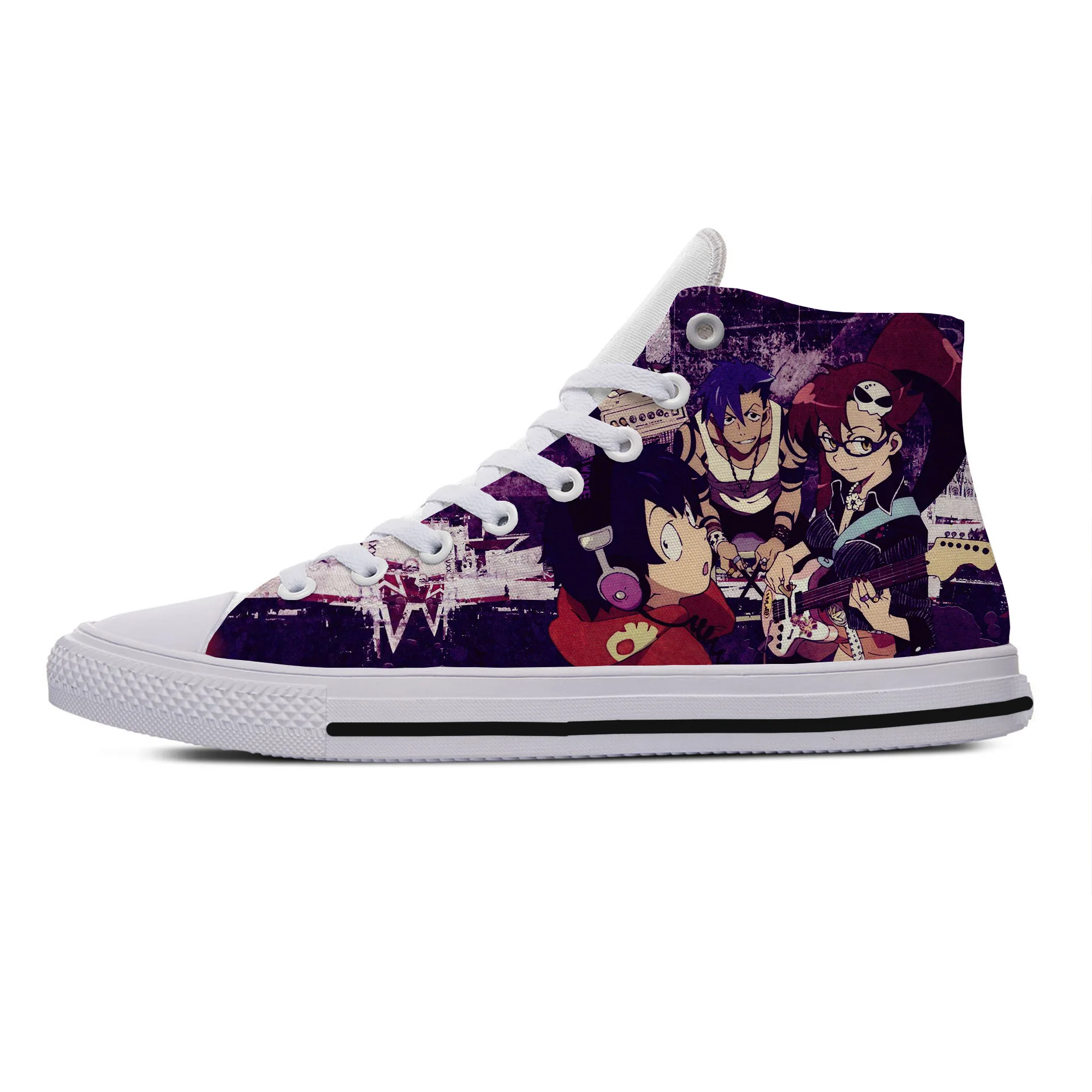 حار كول موضة مضحك الكرتون أحذي - مراجعة Canvas Sneaker High وسعره