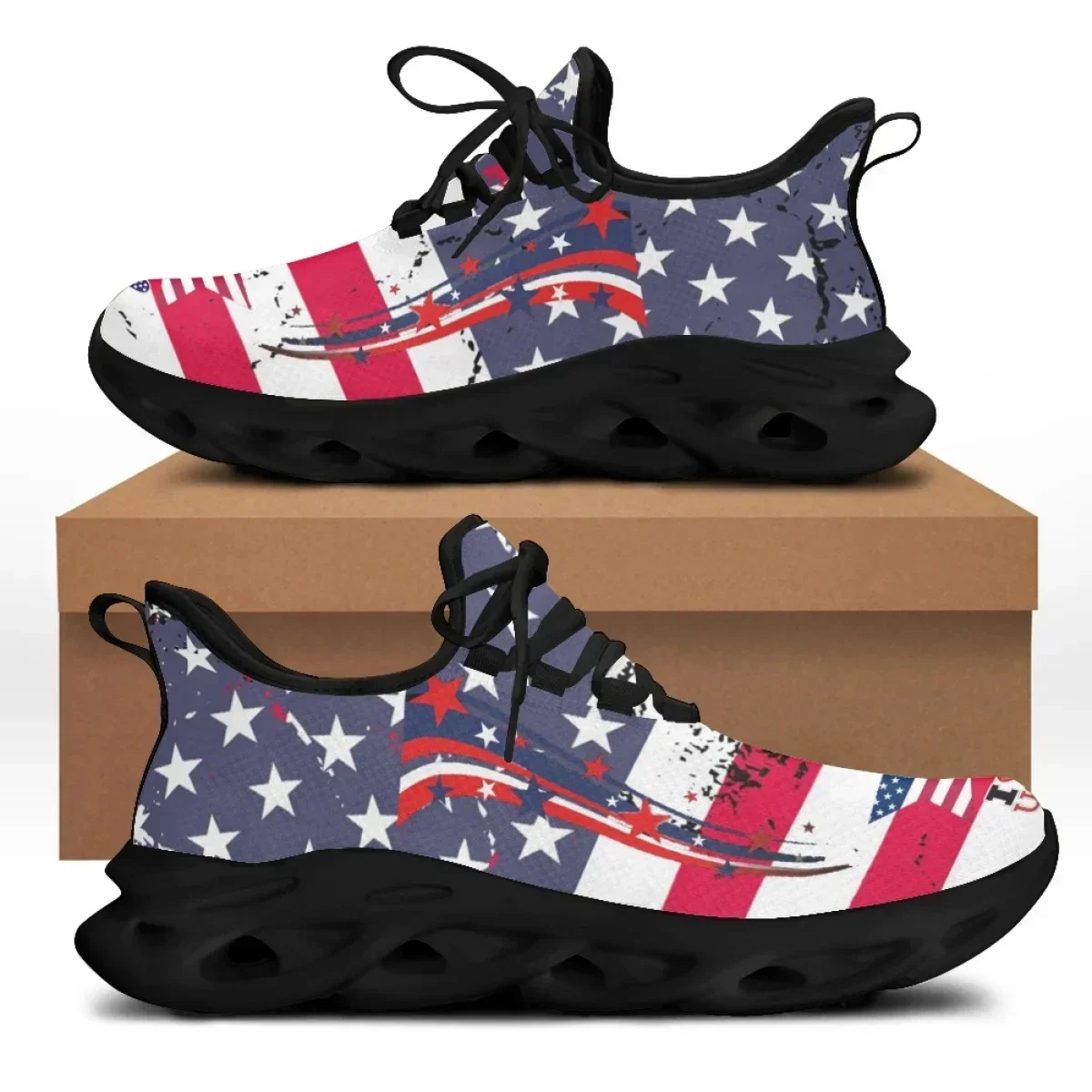 7.4 حذاء مسطح مطبوع عليه علم أ - مراجعة Men'S Shoes Liberty وسعره
