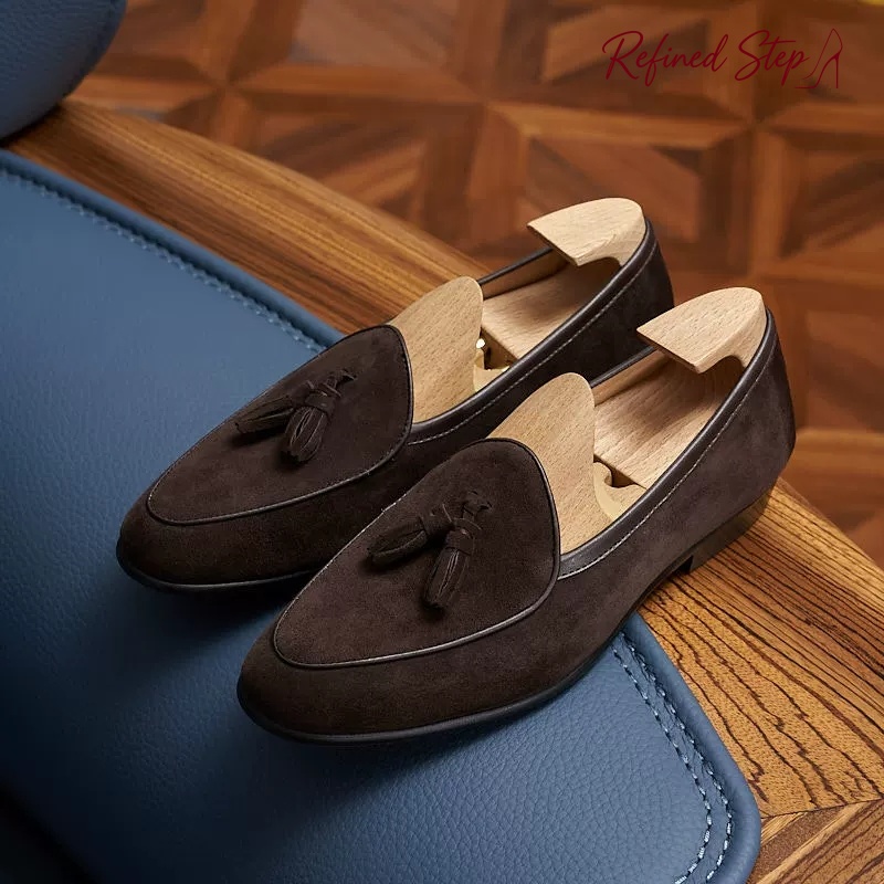 أحذية رجالية إيطالية من جلد ال - مراجعة Men Shoes Kinds وسعره