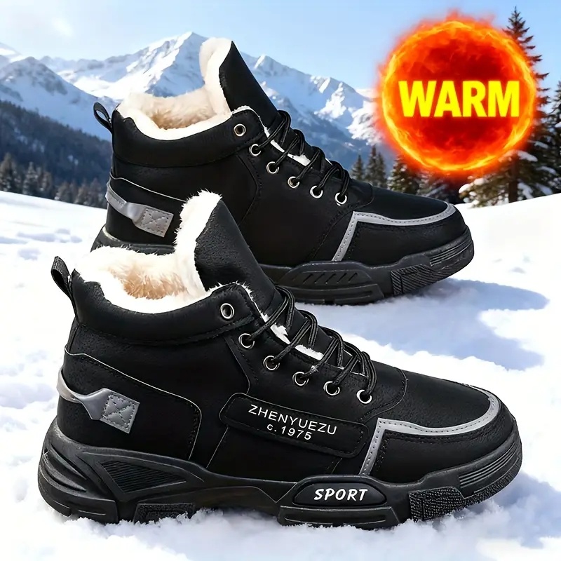 أحذية رجالية شتوية عالية الرقب - مراجعة Winter Boot Insulated وسعره