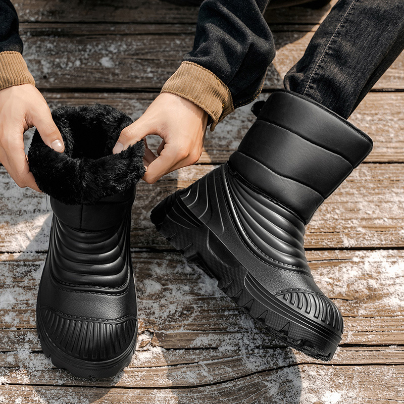 أحذية شتوية جديدة للرجال، مبطن - مراجعة Winter Boot Insulated وسعره