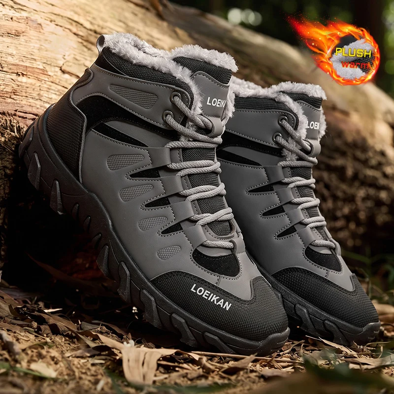 أحذية شتوية للرجال مبطنة بالفر - مراجعة Winter Boot Insulated وسعره
