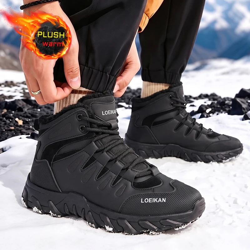أحذية شتوية للرجال مبطنة بالفر - مراجعة Winter Boot Insulated وسعره