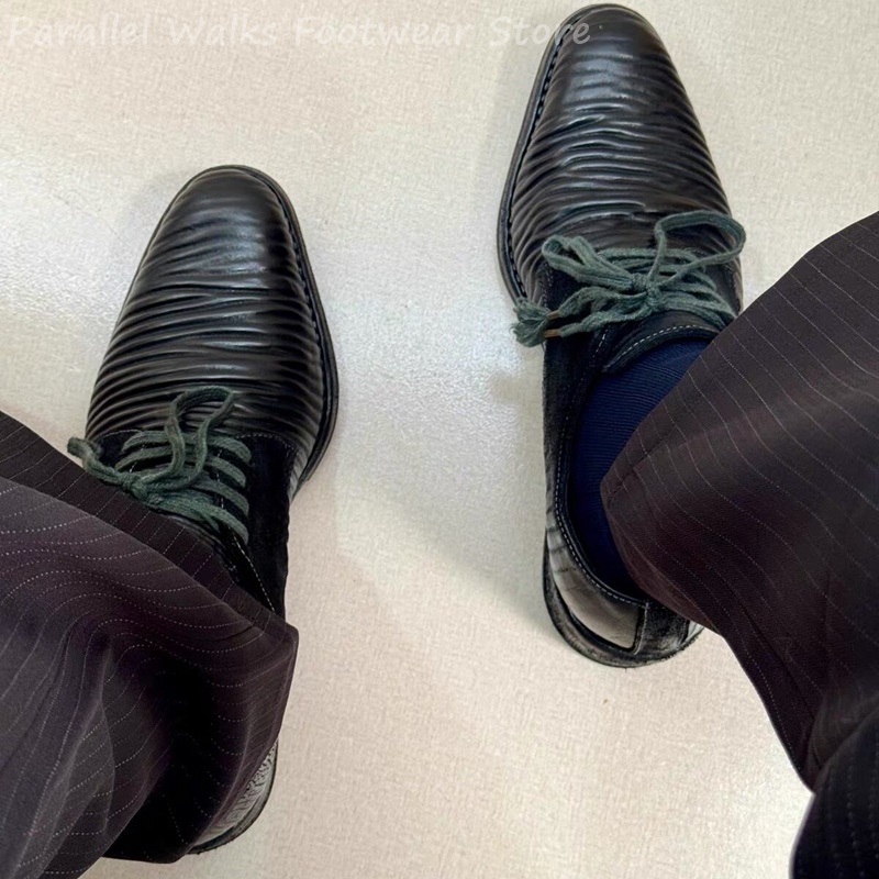 أحذية ديربي رجالية من الجلد ال - مراجعة Men Shoes Oxford وسعره