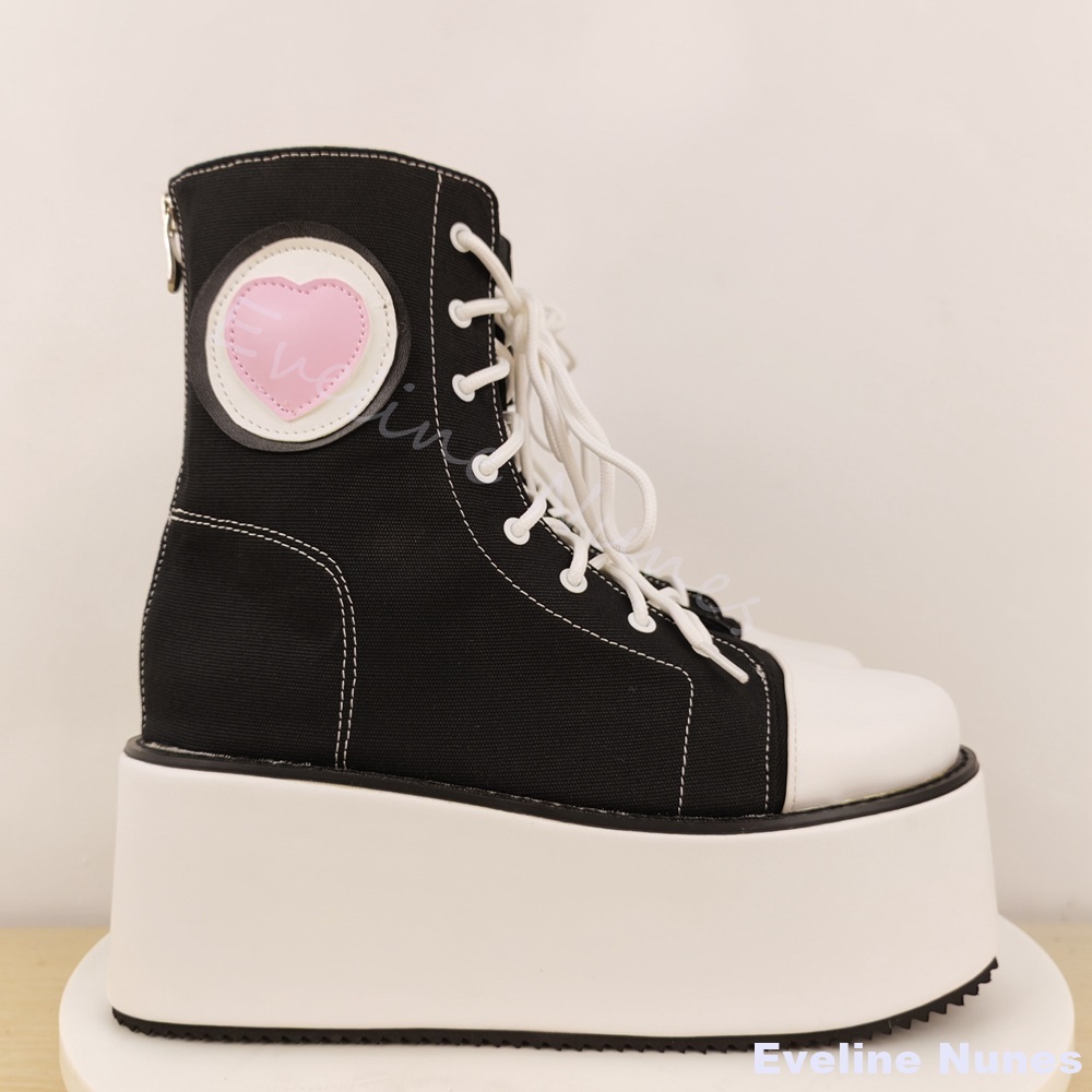 سميكة سوليد عالية أعلى حذاء قم - مراجعة Canvas Sneaker High وسعره
