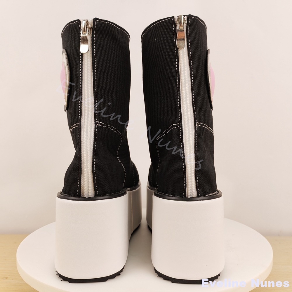 سميكة سوليد عالية أعلى حذاء قم - مراجعة Canvas Sneaker High وسعره