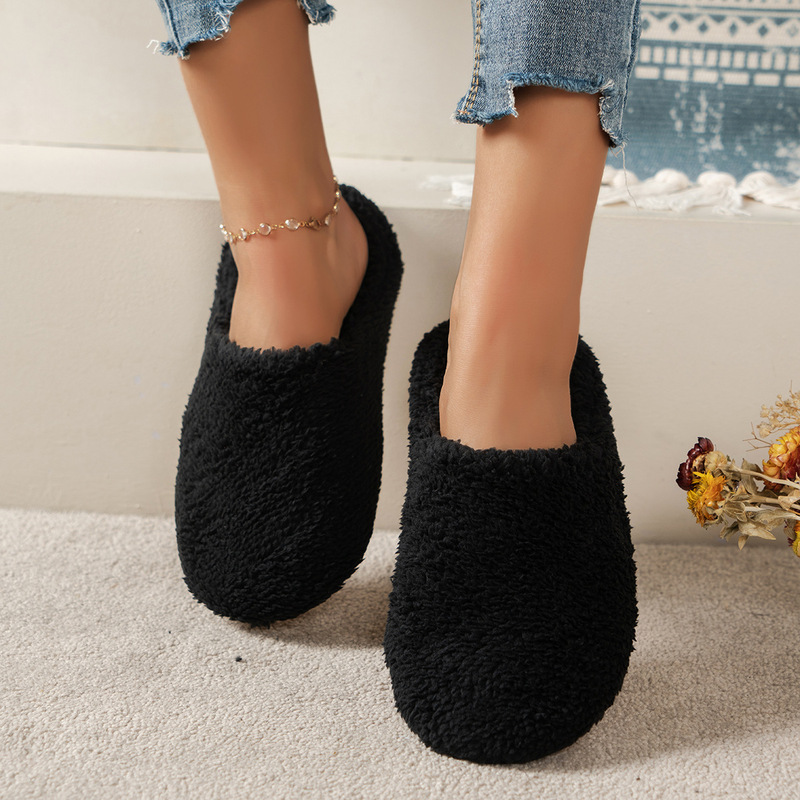 شبشب قطني داخلي بسيط بلون موحد - مراجعة Men'S Shoes In Style وسعره