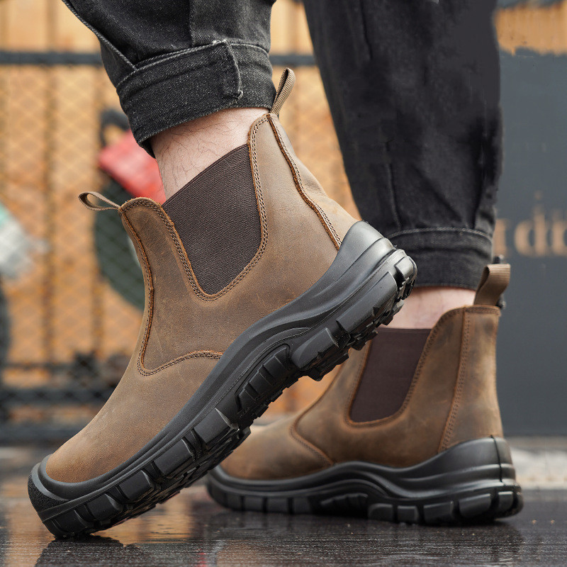 أغطية أصابع القدم الفولاذية لل - مراجعة Men Shoes Type وسعره