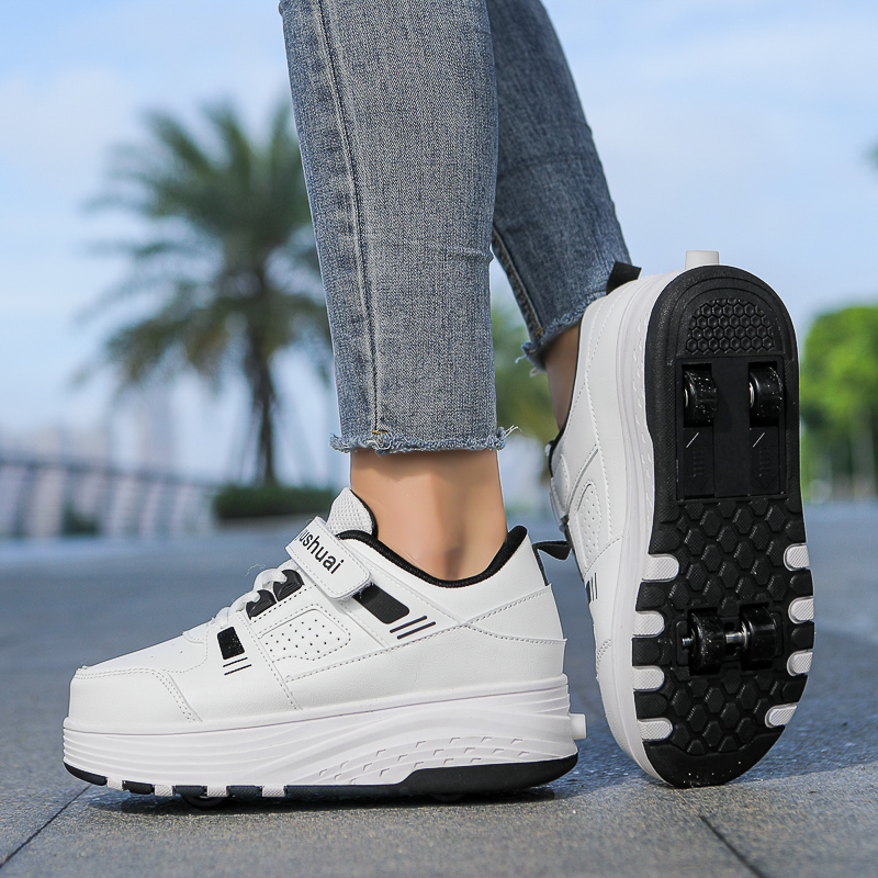 أحذية تزلج بأربع عجلات قابلة ل - مراجعة Men Shoes Size وسعره