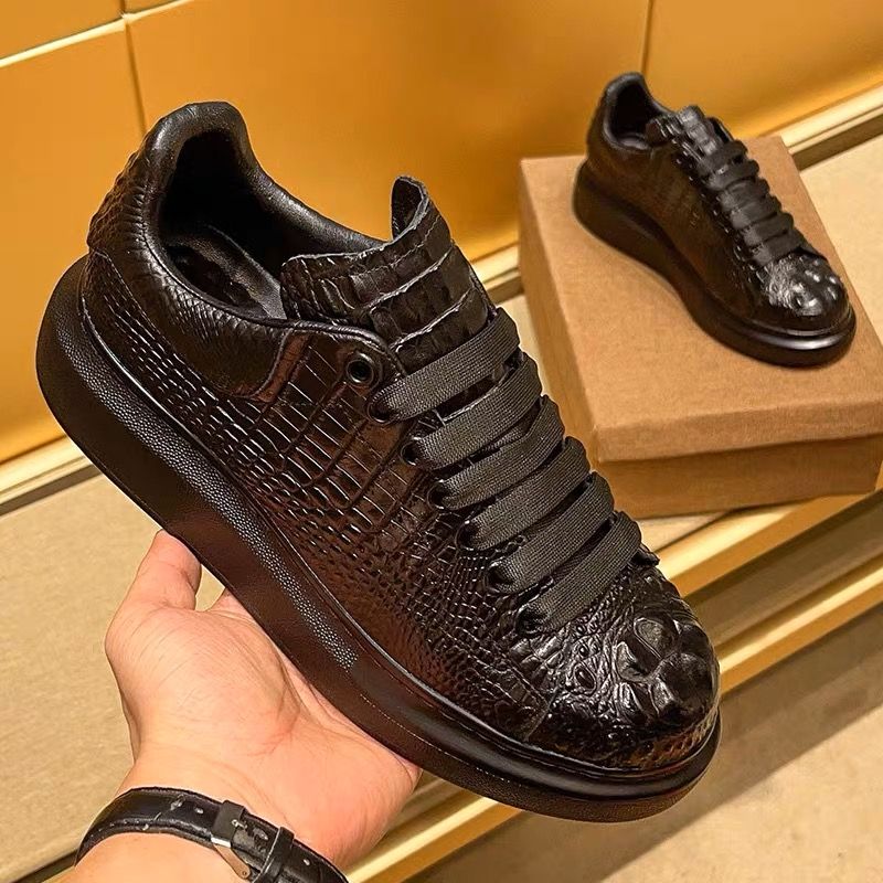 2025 الصيف التمساح طباعة الأسو - مراجعة Men'S Shoes Hugo Boss وسعره