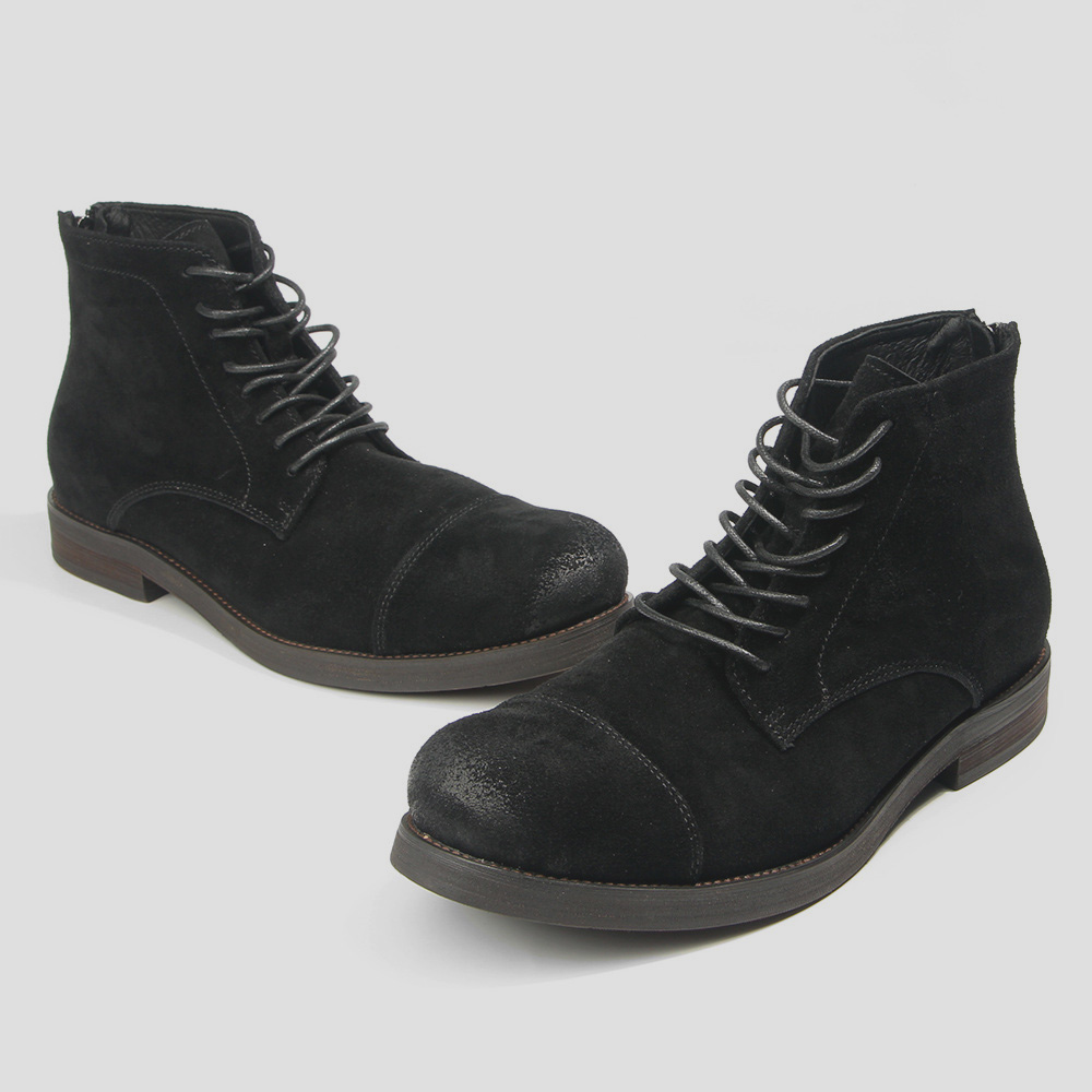 أحذية رجالية من جلد البقر السو - مراجعة Men Shoes Oxford وسعره