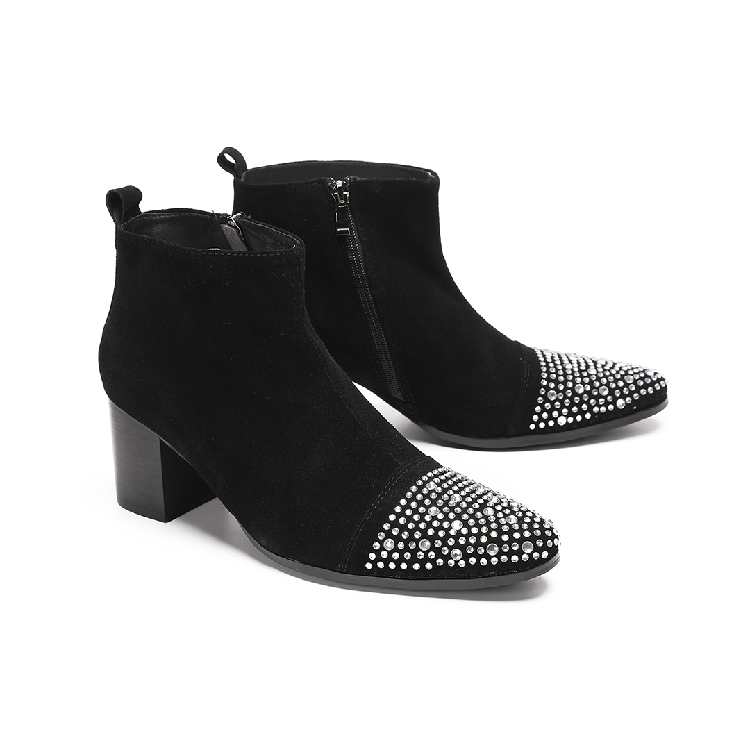 أحذية كاحل رجالية من الجلد الم - مراجعة Shoes Heels Men وسعره