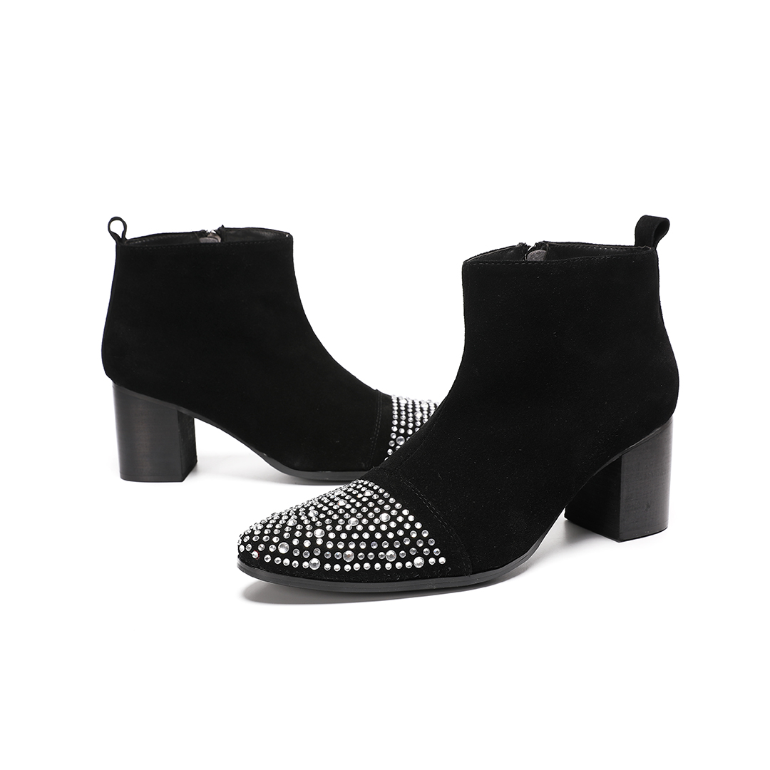 أحذية كاحل رجالية من الجلد الم - مراجعة Shoes Heels Men وسعره