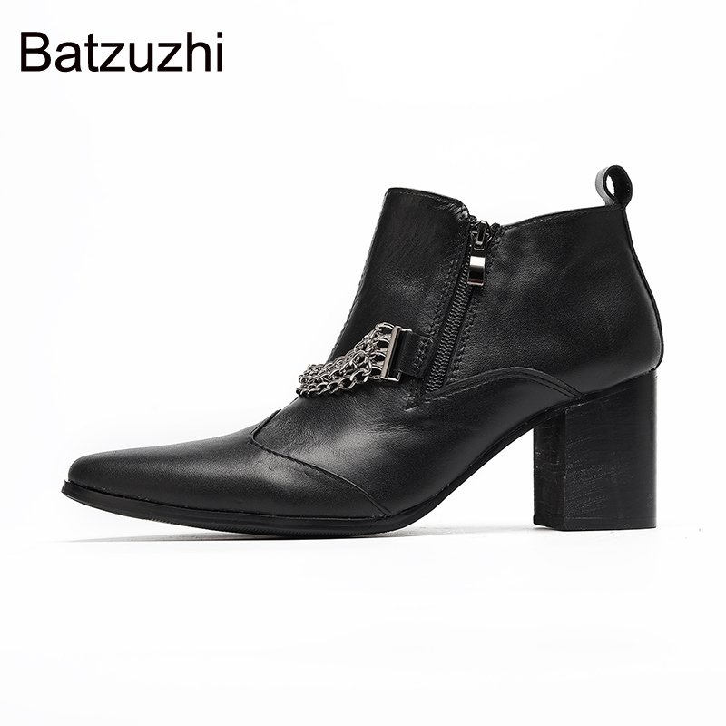 بازوزي أحذية رجالية بكعب عالٍ  - مراجعة Shoes Heels Men وسعره