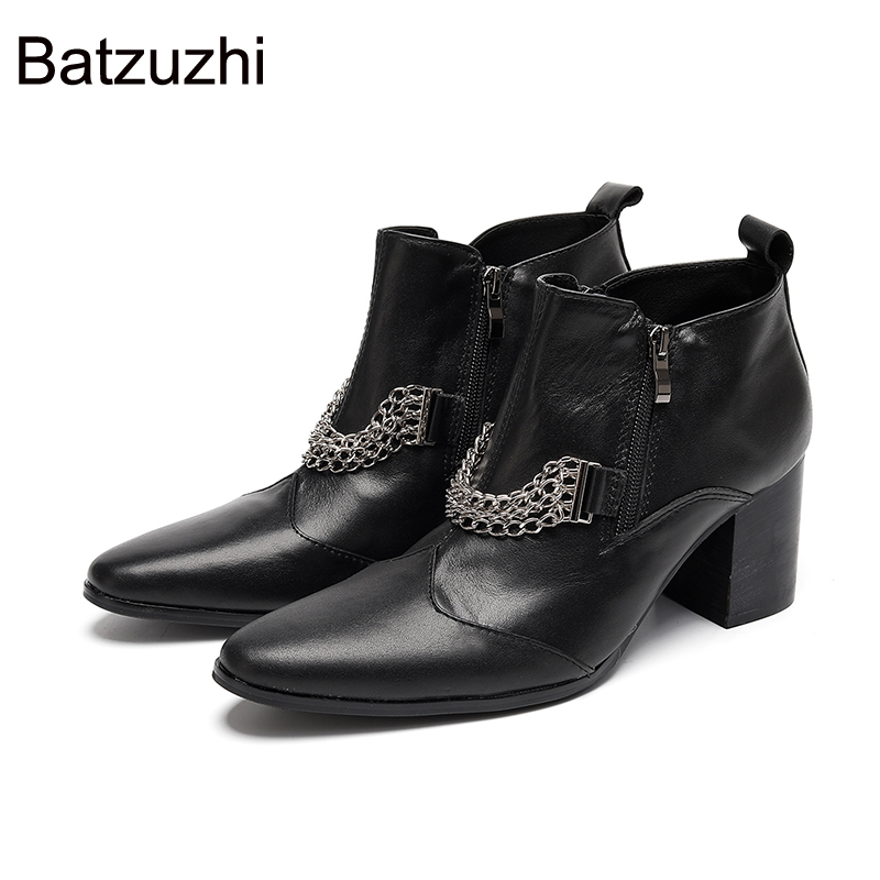 بازوزي أحذية رجالية بكعب عالٍ  - مراجعة Shoes Heels Men وسعره