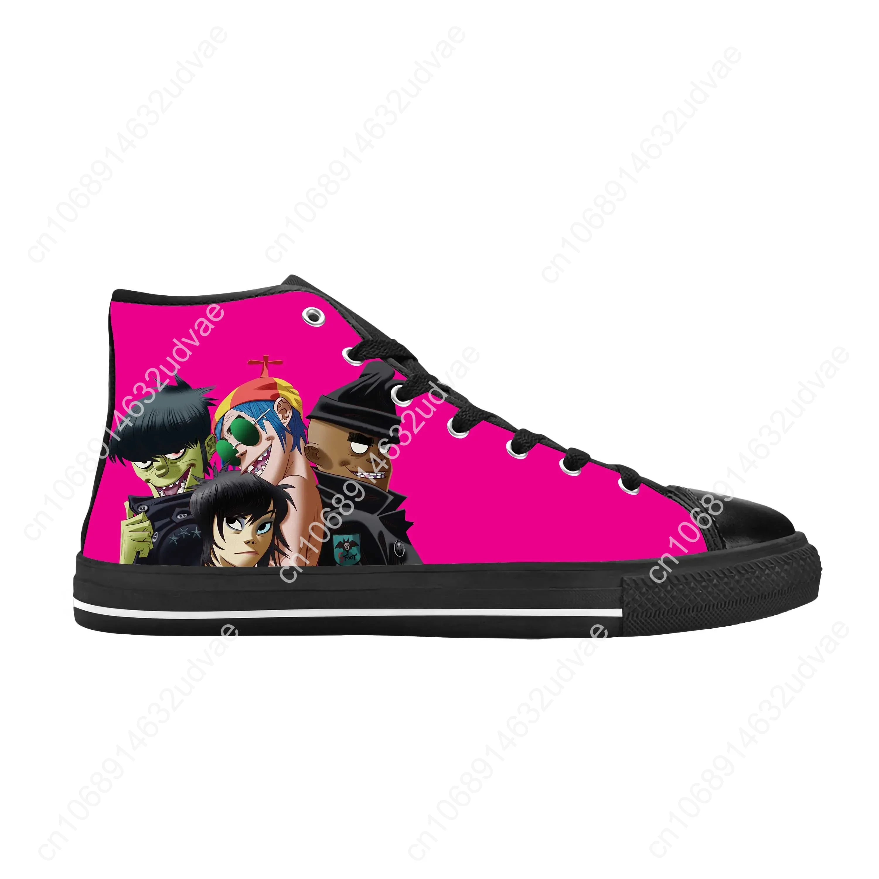 حذاء رياضي كاجوال من Gorillaz  - مراجعة Men Shoes Uk وسعره
