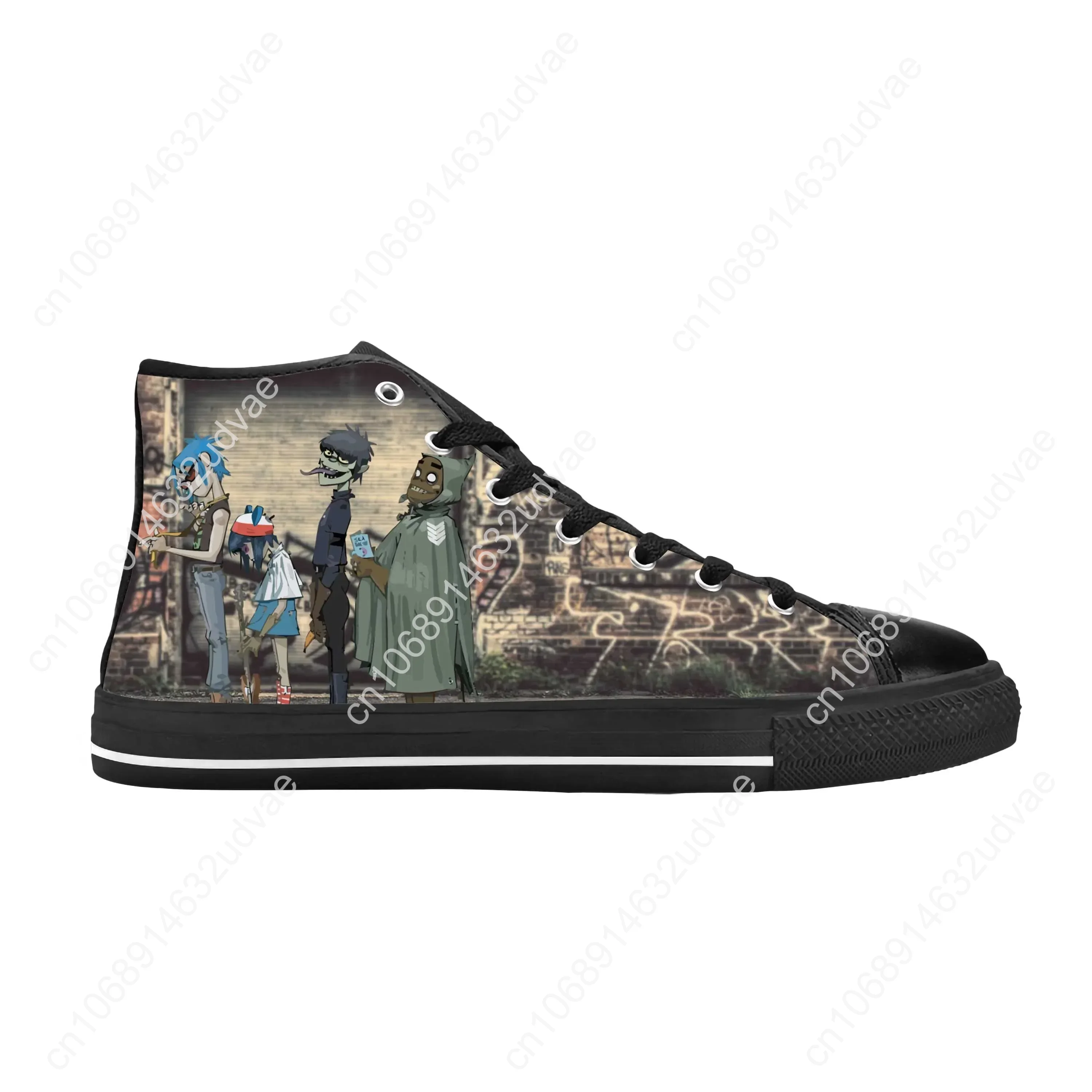 حذاء رياضي كاجوال من Gorillaz  - مراجعة Men Shoes Uk وسعره