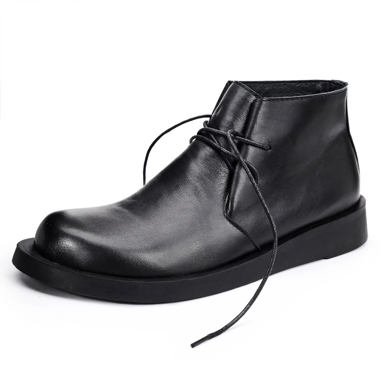خمر جلد طبيعي الرجال الكاحل ال - مراجعة Men Shoes Oxford وسعره