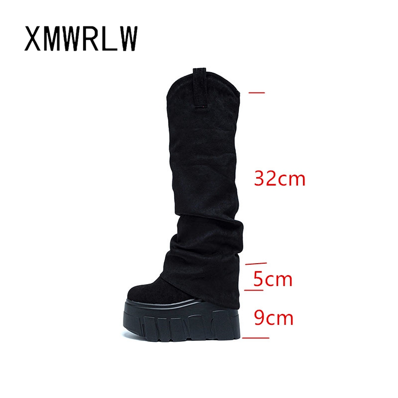 XMWRLW 2025 الخريف الشتاء النس - مراجعة Winter Boot Insulated وسعره