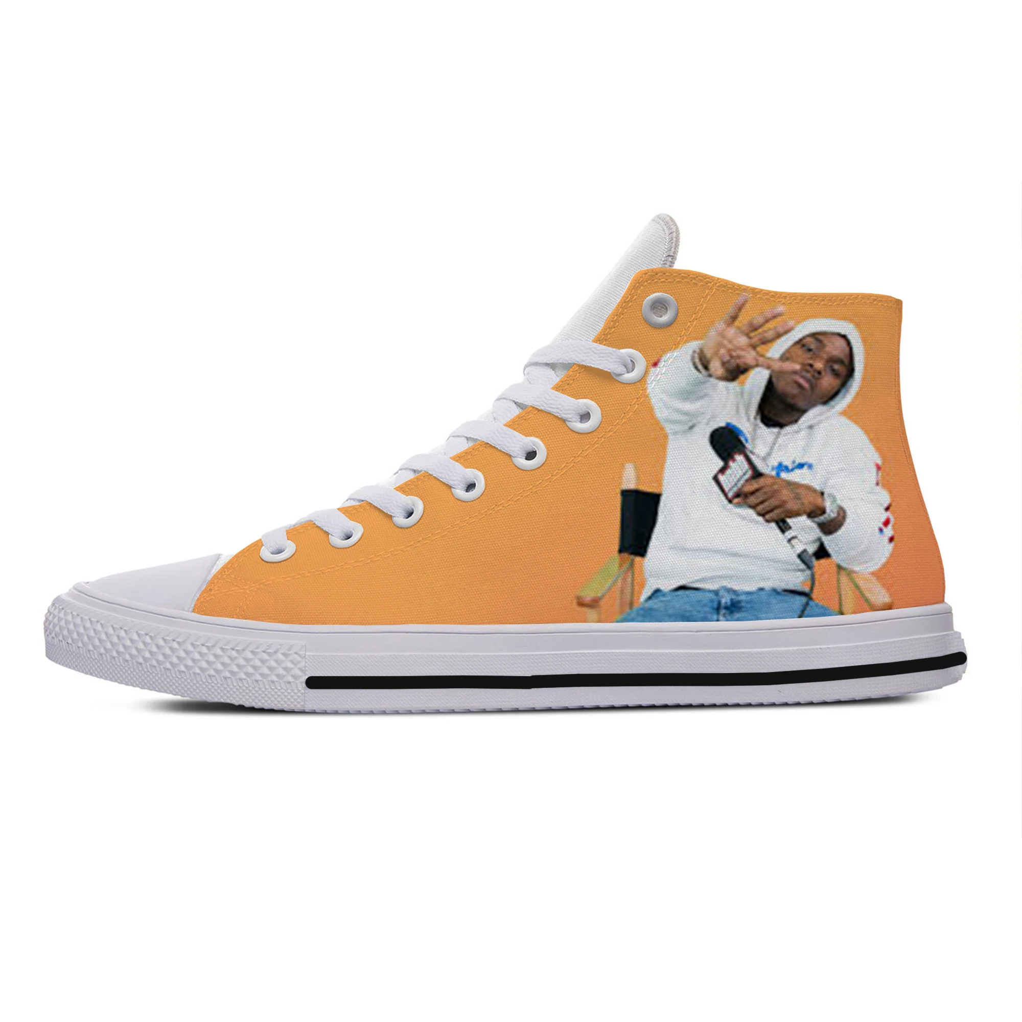 حار كول موضة الهيب هوب مضحك ال - مراجعة Canvas Sneaker High وسعره