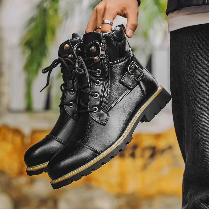 أحذية رجالية جلدية عصرية للخري - مراجعة Men Shoes Oxford وسعره